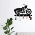 Khatu Crafts Royal Enfield shaped MDF keyholder 10x5in