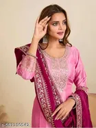 Cotton Silk Kurti With Bottomwear for Women 