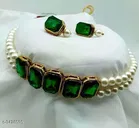 Women's Alloy Gold Plated Jewellery Set