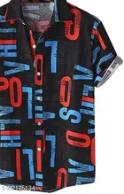 Digital Printed Stitched Half Sleeve Shirt for Men 