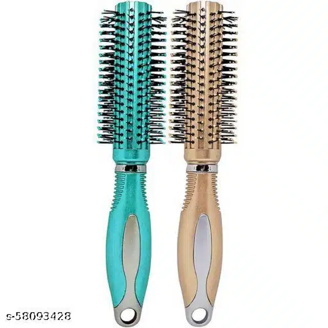 Plastic Hair Combs (Multicolor, Pack of 2)