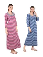 Woolen Hosiery Nighty for Women 