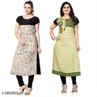 Crepe Printed Kurti for Women 