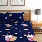 Polycotton Fitted Elastic 88x88in Bedsheet 