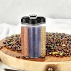 4 Section Kitchen Storage Container Set for Dal/Food/Pasta/Grocery/Namkeen- 2500ml, Pack of 2