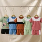 Cotton Blend Top & Bottom Set for Boys 