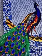 Cotton Queen Bedsheet with 2 Pillow Cover 