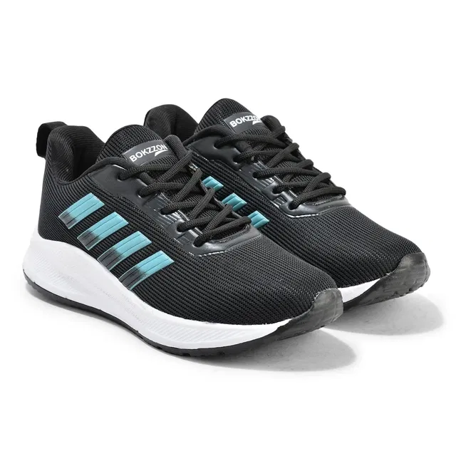 Sports Shoes for Men, Black & Green (10)