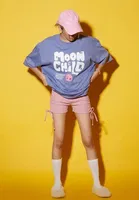 Round Neck Printed T-Shirt for Women 