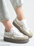 Shoetopia Girls Sneakers White 