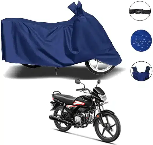 Waterproof & UV Protection Polyester Full Body Cover for HF Dawn Bike (Blue)