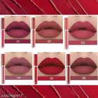 Matte Liquid Lipstick Set, 6 Shades, Long Lasting & Waterproof Formula
