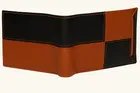 Checkered Wallet for Men 