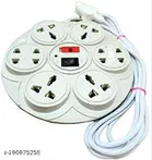 Universal Multi Plug Round Extension Cord 