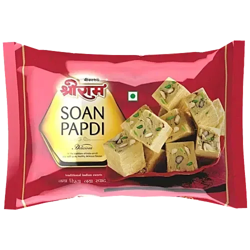 श्री राम सोन पापड़ी पाउच 200 g