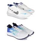 Sports Shoes for Men, Multicolor, Pack of 2 