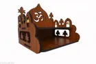 Wooden Modern Home Temple (Brown)