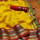 Kota Doria Cotton Saree for Women 