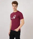 Round Neck Printed T-Shirt for Men 