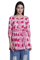 Cotton Printed Top for Women 