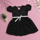 Printed Crepe Frock for Girls 