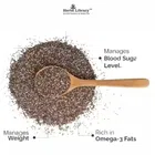 Herbs Library Natural Black Raw Chia Seeds 