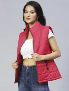 Women's Sleeveless Puffer Jacket 