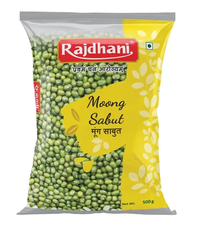 राजधानी मूंग साबुत दाल 500 g