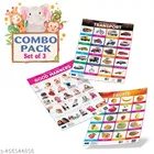 Bookford Publications My small chart Fruits, Good Manners & Transport 