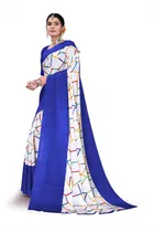 Cotton Silk Abstract Saree for Women 