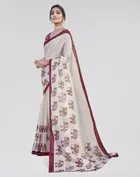 Art Silk Printed Saree for Women 