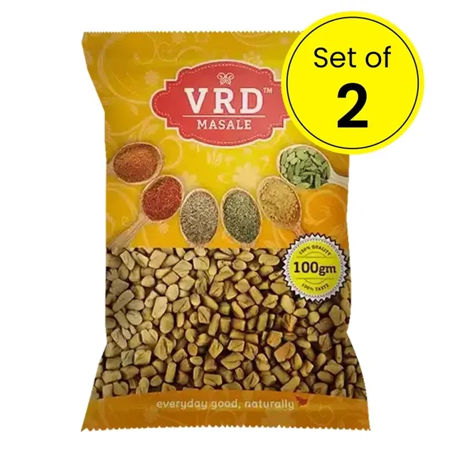 VRD मेथी दाना 2X100 g (सेट ऑफ़ 2)