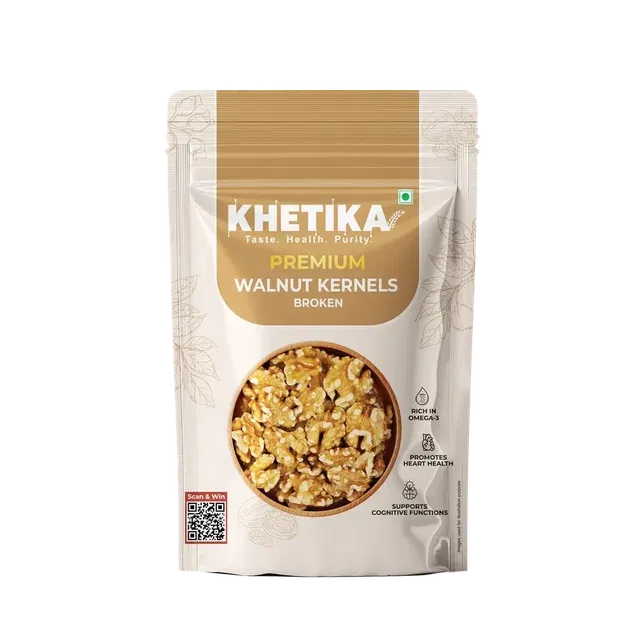 खेतिका प्रीमियम अखरोट ब्रोकन 200 g