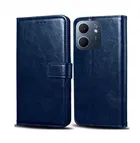 Artificial Leather Flip Cover For Oppo A5X 5G 