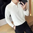 Cotton Blend T-shirt for Men, White 