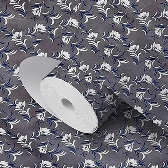 Laminated Non Woven Multipurpose Kitchen Cabinet Drawer Shelf Mat (Multicolor, 45x500 cm)