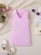 Cotton Blend Dress for Girls 