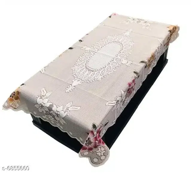 Cotton Centre Table Cover (Multicolor, 40x60 Inches)