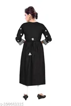 Lycra Printed Kurta with Pant for Women 