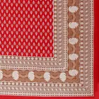 Jaipuri Cotton Double Bedsheet with 2 Pillow Covers | 80x90 Inch | Booti Maroon| Traditional Rajasthani Print