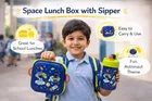 Space Lunch Box with Sipper
