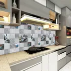 Vinyl Waterproof Wallpaper Roll for Kitchen Wall 