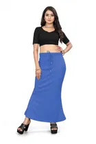 Lycra Solid Saree Petticoat for Women 