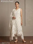 Embroidered Pakistani Suits Semi-Stitched Suits for Women 