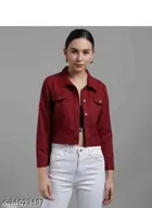 Full Sleeves Denim Jacket for Women 
