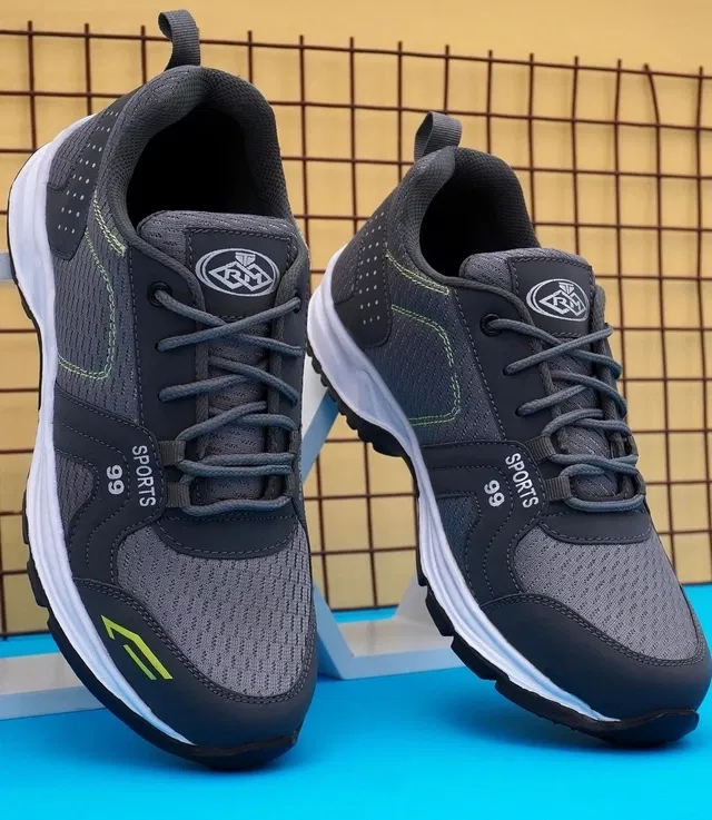Sneakers for Men (Grey, 8)