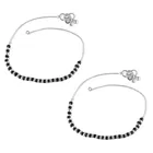Brass Silver Plated Anklet for Women 