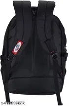Polyester Backpack for Men & Women, Black