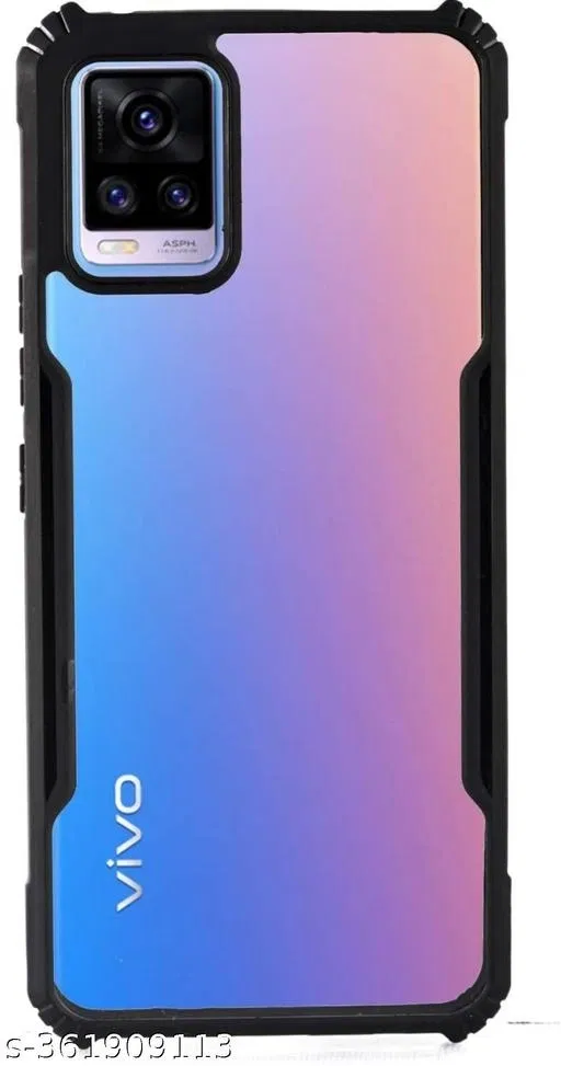 Polycarbonate Mobile Cover for Vivo V20 (Multicolor)