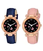Designer Leather Analog Watch for Women & Girls 